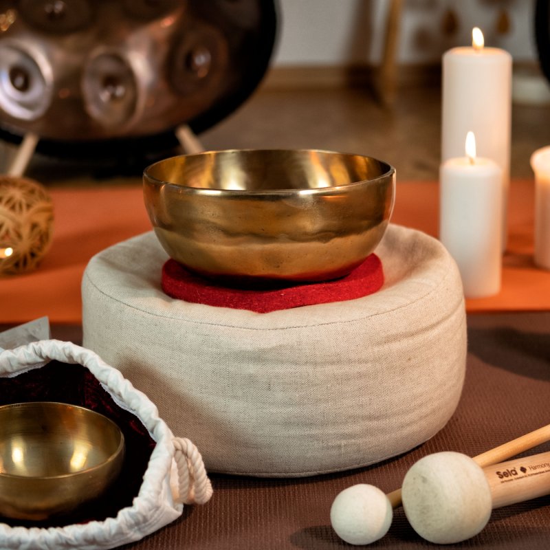 Sela Percussion - 8.7" Harmony Singing Bowl With Mallet