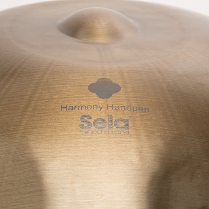 Sela Percussion - Harmony Handpan Bb2 Amara Stainless Steel With Padded Bag, Stainless Steel