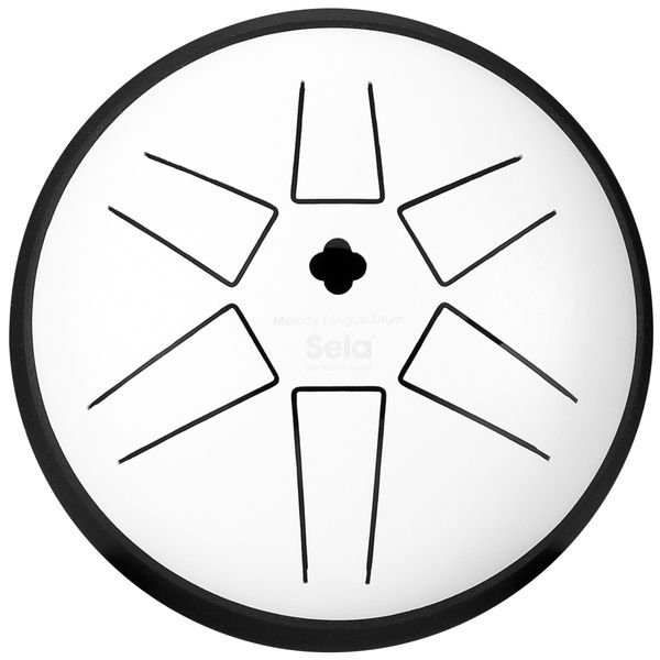 Sela Percussion - 5.5" Melody Tongue Drum B5, White