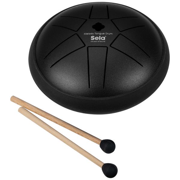 Sela Percussion - 5.5" Melody Tongue Drum C5, Black