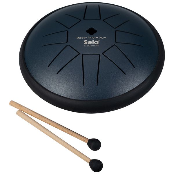 Sela Percussion - 6" Melody Tongue Drum D Minor, Blue