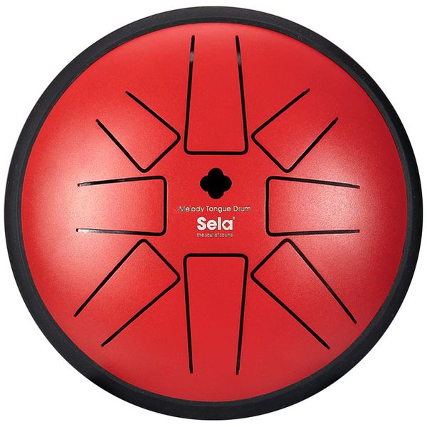 Sela Percussion - 6" Melody Tongue Drum F Minor, Red