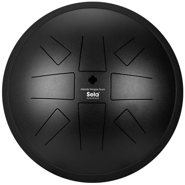 Sela Percussion - 10" Melody Tongue Drum A Hirajoshi, Black