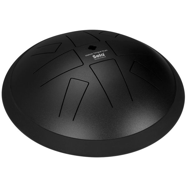 Sela Percussion - 10" Melody Tongue Drum A Hirajoshi, Black