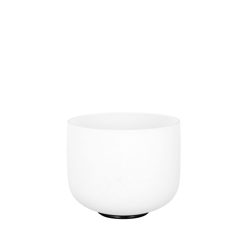 Sela Percussion - 7-Piece Frosted Crystal Singing Bowls From 8" to 14" (440 Hz)
