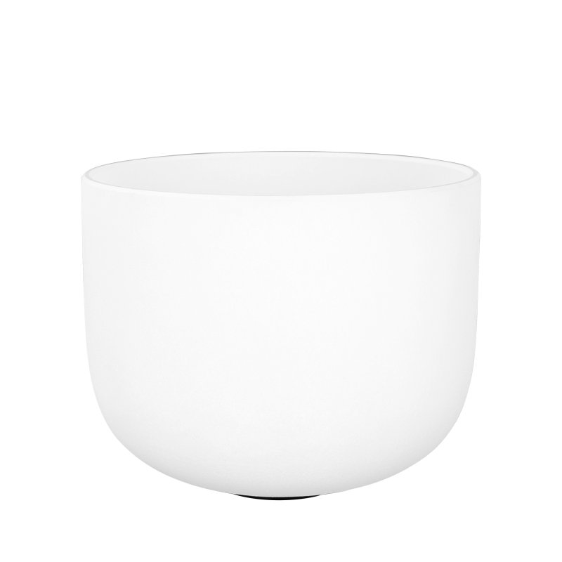 Sela Percussion - 7-Piece Frosted Crystal Singing Bowls From 8" to 14" (440 Hz)