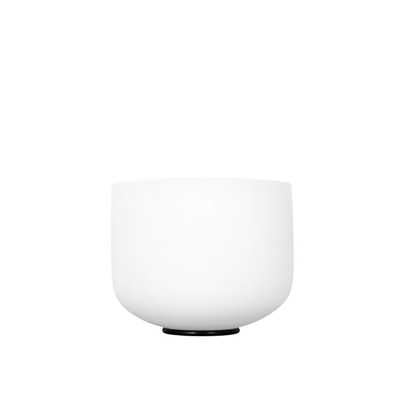 Sela Percussion - 7-Piece Frosted Crystal Singing Bowls From 8" to 14" (440 Hz)