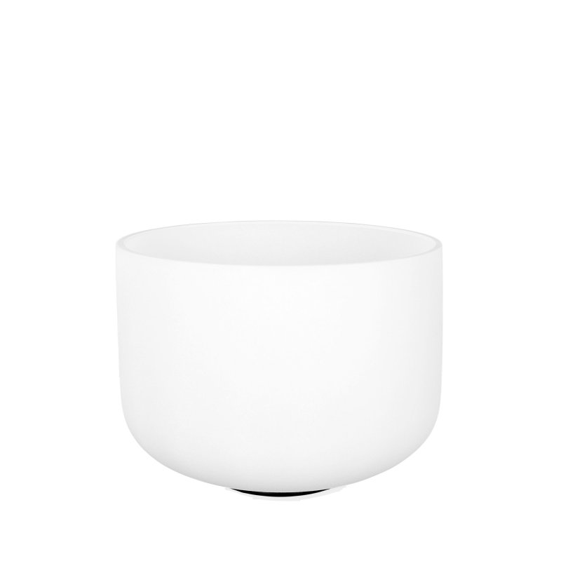 Sela Percussion - 7-Piece Frosted Crystal Singing Bowls From 8" to 14" (440 Hz)