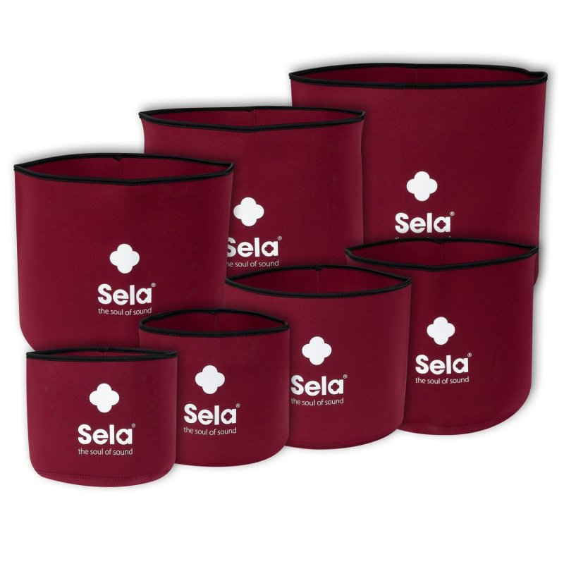Sela Percussion - Crystal Singing Bowl Sleeve Set
