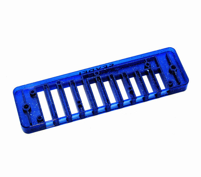 Session Steel Plastic Sparkling Blue Comb