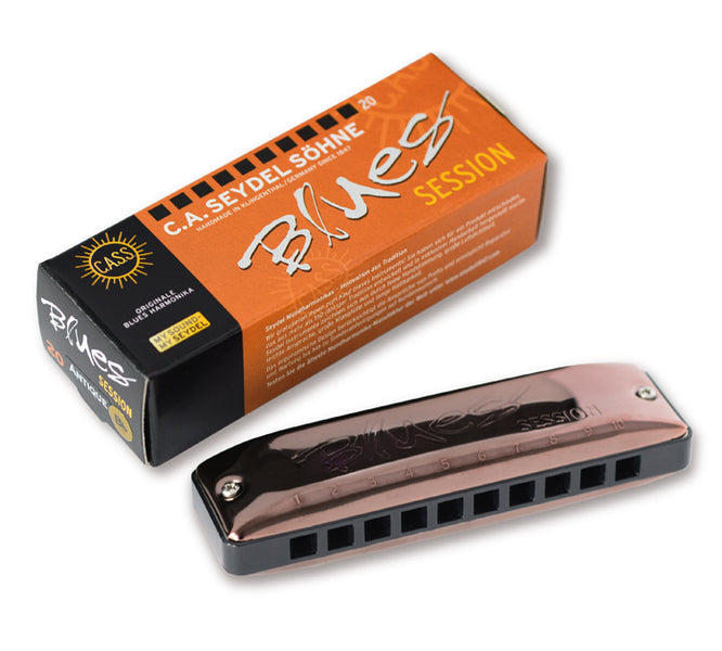 Session Standard Antique Harmonica