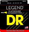 DR Handmade Strings - Legend Flatwound Bass Strings, Medium Short Scale (45-105)