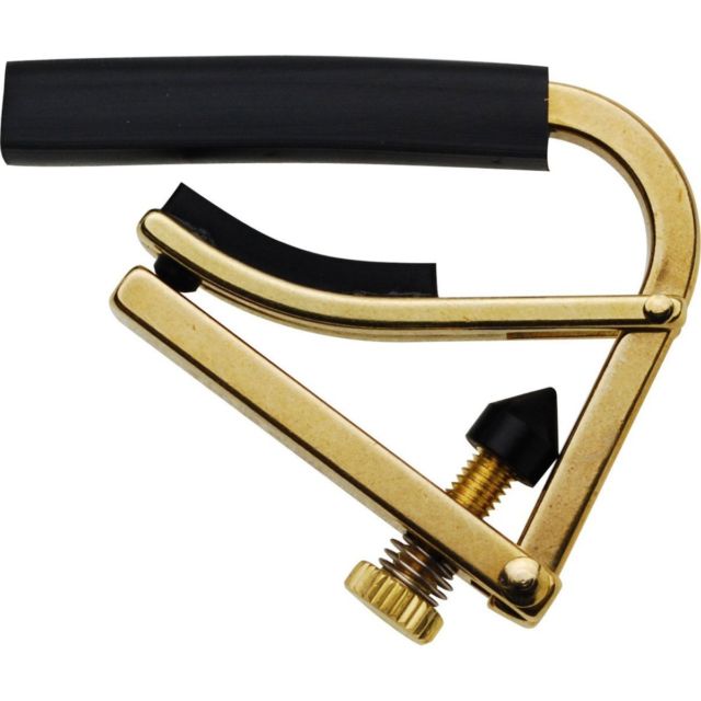 Shubb - Original Series, Unplated Brass Capo For Steel String Guitar
