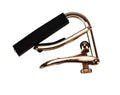 Shubb - Capo Royale Series,  Rose Gold Titanium Finish Capo For Steel String Guitar