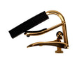 Shubb - Capo Royale Series, Gold Titanium Finish Capo For Steel String Guitar