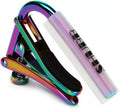 Shubb - Capo Royale Series,  Paua Pearl Titanium Finish Capo For Steel String Guitar