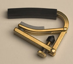 Shubb - Original Series, Unplated Brass Capo For 7.25 Radius Neck