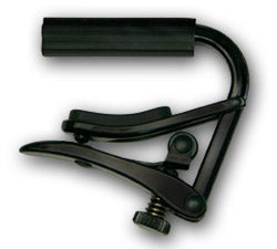 Shubb - Capo Noir Series, Black Chrome For Banjo/Mandolin