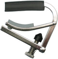 Shubb - Standard Series, Polished Nickel Capo For Banjos / Mandolins with radiused fretboards