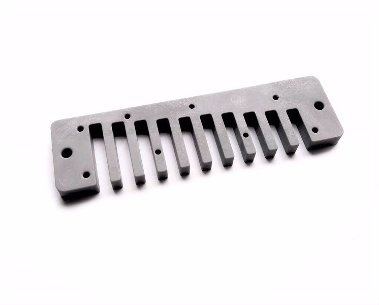 1847 Silver Plastic Nano Grey Comb