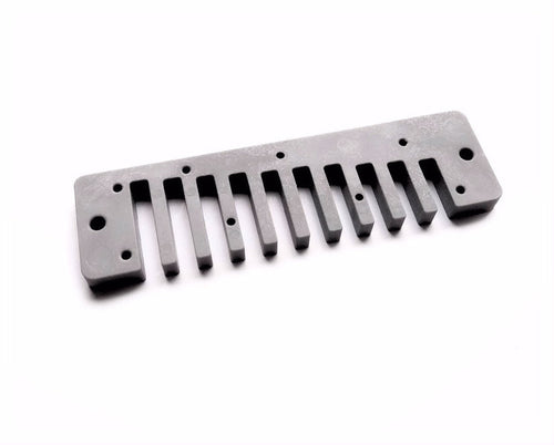1847 Silver Plastic Nano Grey Comb