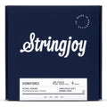Stringjoy - Super Light Gauge (45-100) 4 String Long Scale Nickel Wound Bass Guitar Strings