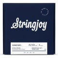 Stringjoy - Super Light Gauge (45-100) 4 String Medium Scale Nickel Wound Bass Guitar Strings