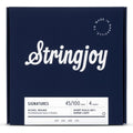 Stringjoy - Super Light Gauge (45-100) 4 String Short Scale Nickel Wound Bass Guitar Strings