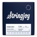 Stringjoy - 8 String Balanced Medium Gauge (11-85) Nickel Wound Electric Guitar Strings