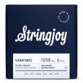 Stringjoy - Balanced Extra Heavy Gauge (13-58) Nickel Wound Electric Guitar Strings