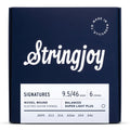 Stringjoy - Balanced Super Light Plus Gauge (9.5-46) Nickel Wound Electric Guitar Strings