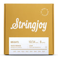 Stringjoy - Light Gauge (10-34) 80/20 Bronze Mandolin Strings