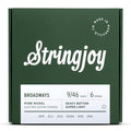 Stringjoy - Heavy Bottom Super Light Gauge (9-46) Pure Nickel Electric Guitar Strings