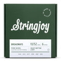 Stringjoy - Heavy Bottom Light Gauge (10-52) Pure Nickel Electric Guitar Strings