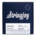 Stringjoy - Heavy Bottom Super Light Gauge (9-48) Nickel Wound Electric Guitar Strings