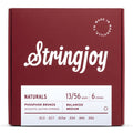 Stringjoy - Medium Gauge (13-56) Phosphor Bronze Acoustic Guitar Strings