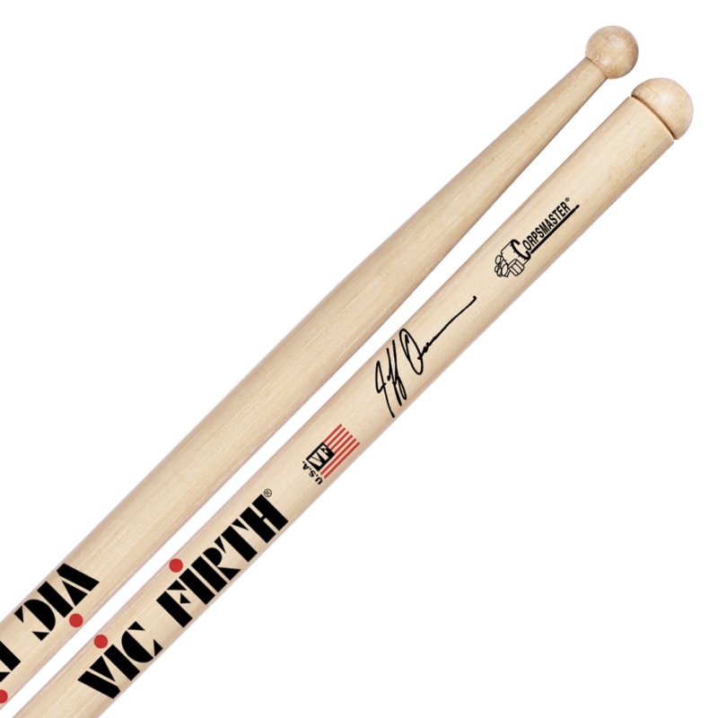 Vic Firth - Jeff Queen Corpsmaster Signature Marching Snare Sticks