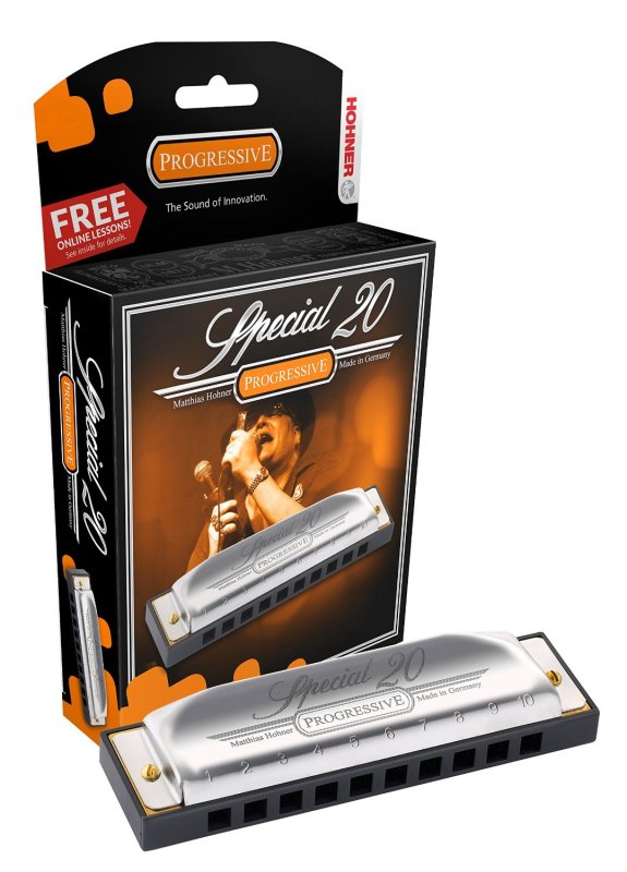 Hohner - Special 20 Harmonica, Key of Bb