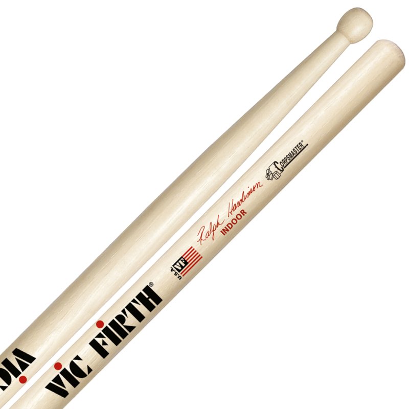 Vic Firth - SRHI Ralph Hardimon Indoor Corpsmaster Signature Marching Snare Sticks