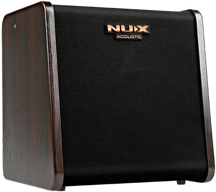 NUX - 80W Battery Powered 1 x 6.5" Acoustic Guitar Amplifier With Looper & Bluetooth and