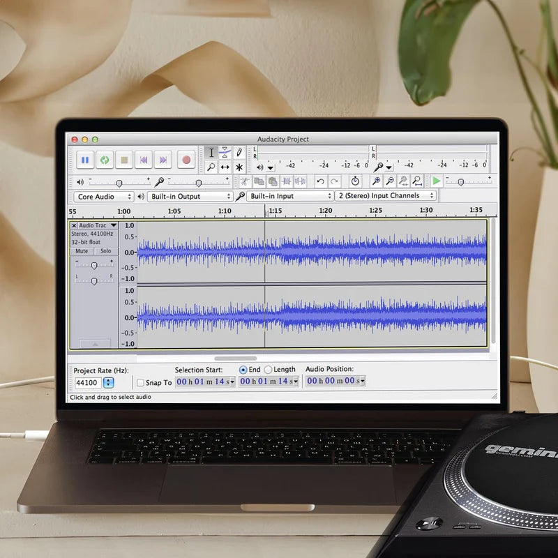 Gemini - High Torque Direct-Drive Turntable With USB
