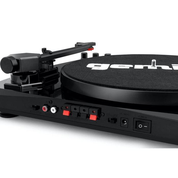 Gemini - Stereo Turntable System, Stereo Turntable System, Black / Black