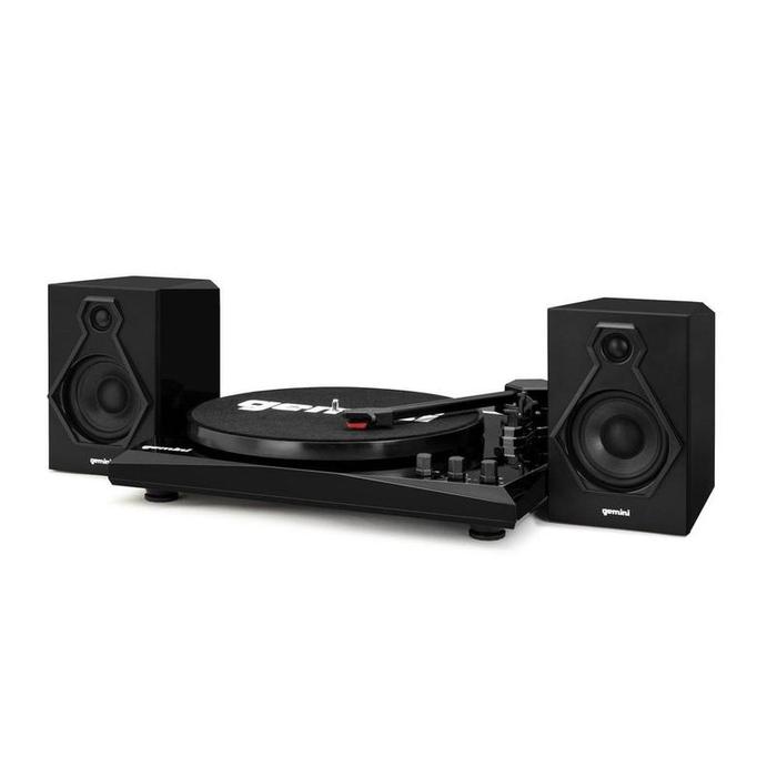 Gemini - Stereo Turntable System, Stereo Turntable System, Black / Black