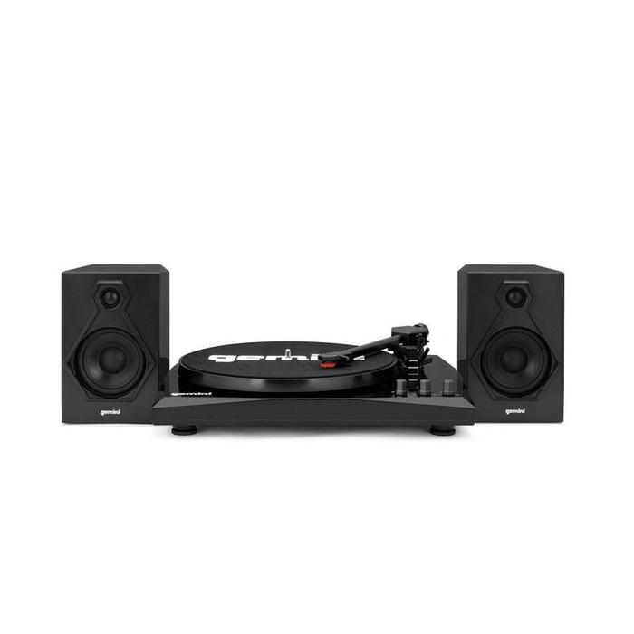 Gemini - Stereo Turntable System, Stereo Turntable System, Black / Black