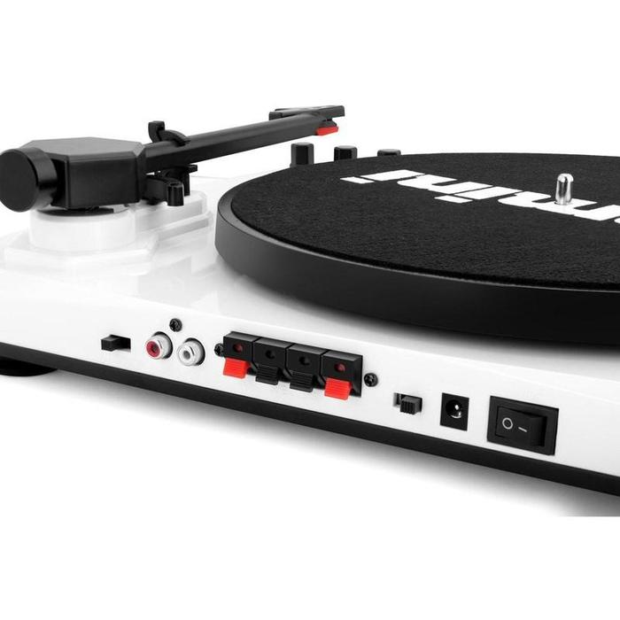 Gemini - Stereo Turntable System, Black / White