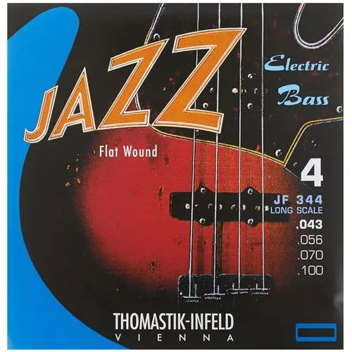 Jazz Flat Wound Bass Guitar String Set