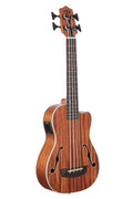 KALA - Journeyman Acoustic-Electric U-Bass With F-Holes Ukelele Bass Guitar