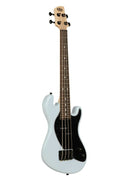 KALA - Solid Body 4-String Fretted U-BASS With Gig Bag, Powder Blue