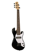 KALA - Solid Body 5-String Jet Black Fretted U-BASS