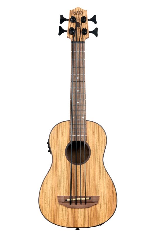 KALA - Zebrawood Acoustic-Electric U•BASS®